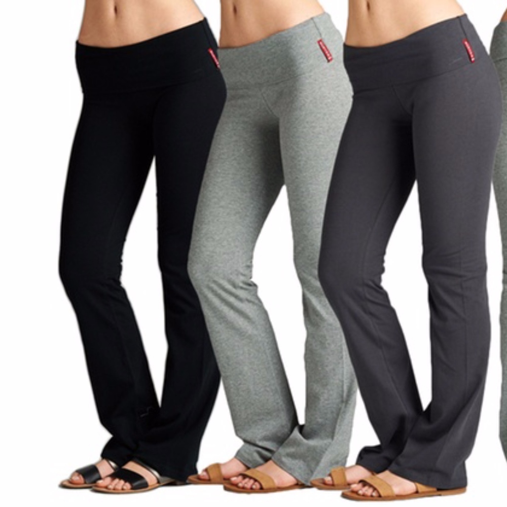 NEW Elegant Women's Fold Over Pants 3 Pack